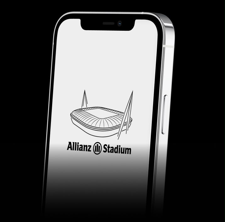 Allianz Stadium App Smartphone